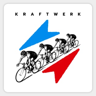 Kraftwerk - Fan Artwork Classic Aesthetic Sticker